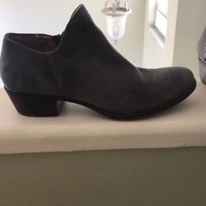 Lucky Brand Grey suede booties